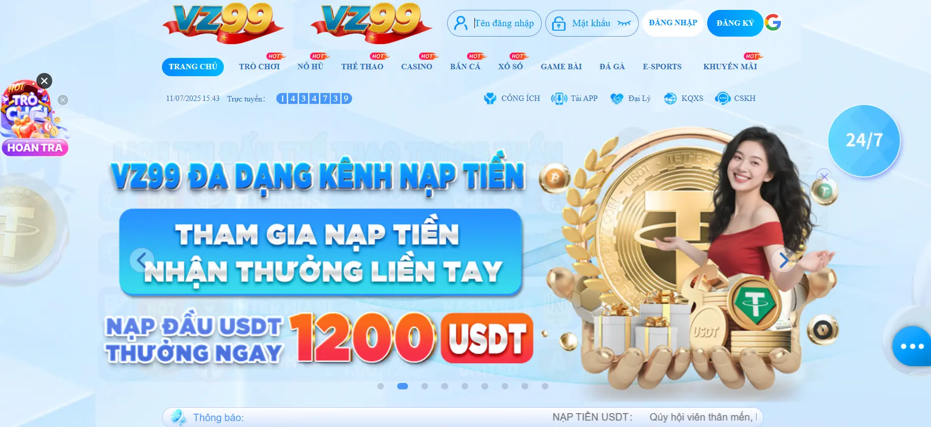Hướng Dẫn Đăng Nhập VZ99 Siêu Tốc và Bảo Mật (Cập Nhật 2024)